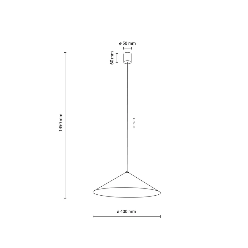 B-Ware Lume Hängeleuchte Pendelleuchte Braun Metall Kunststoff GX53 40 cm410
