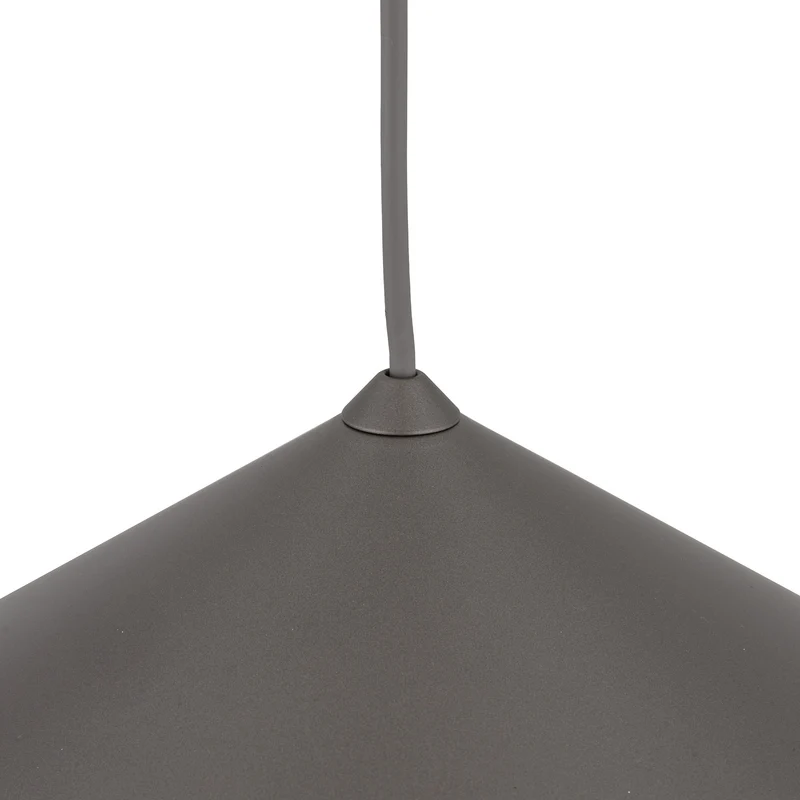 B-Ware Lume Hängeleuchte Pendelleuchte Braun Metall Kunststoff GX53 40 cm410