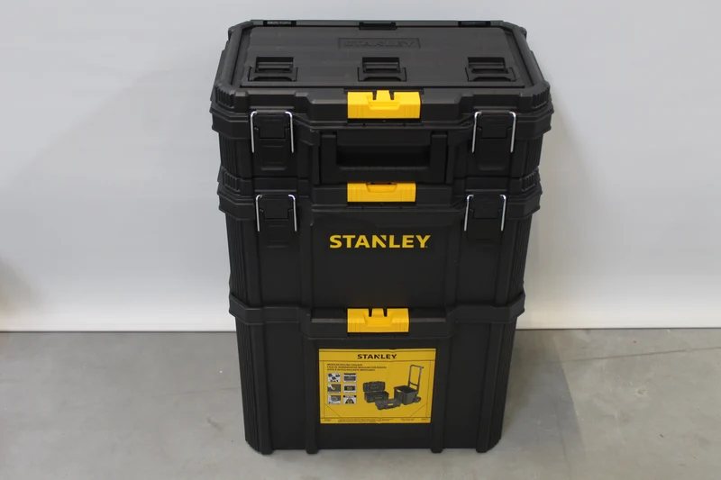 B-Ware Stanley Quiklink Rolling Workshop Koffer Aufbewahrungssystem SIEHE TEXT/FOTO