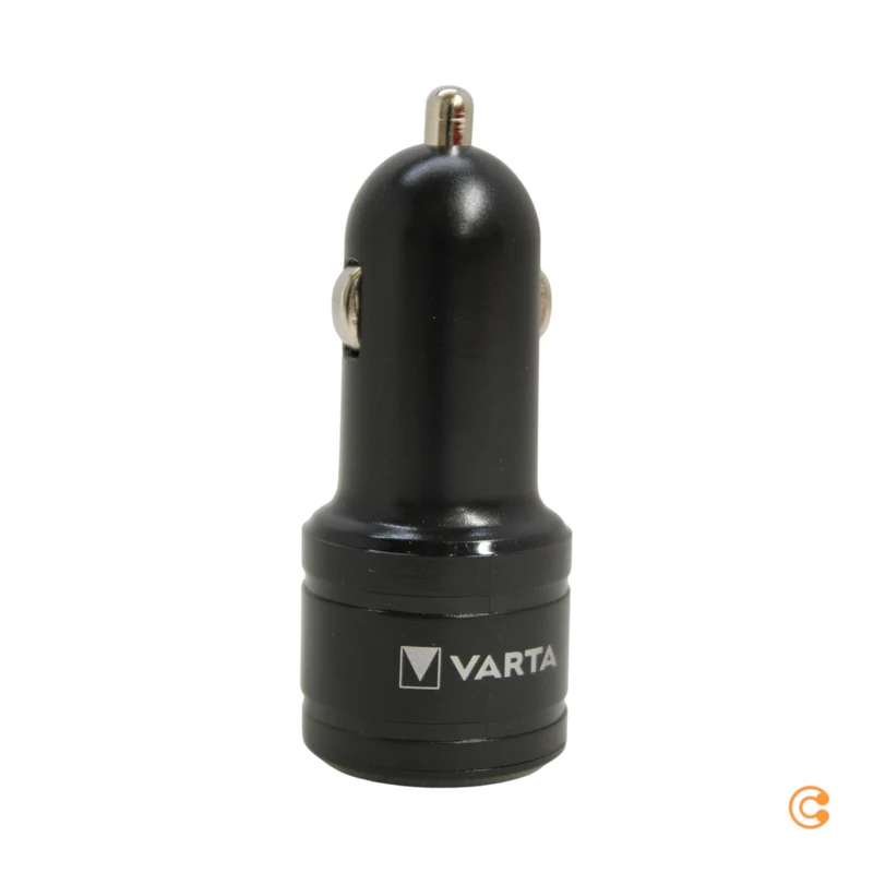 4x B-Ware Varta Auto Kfz-Zigarettenanzünder USB Ladegerät Schwarz 12 V 4 STÜCK