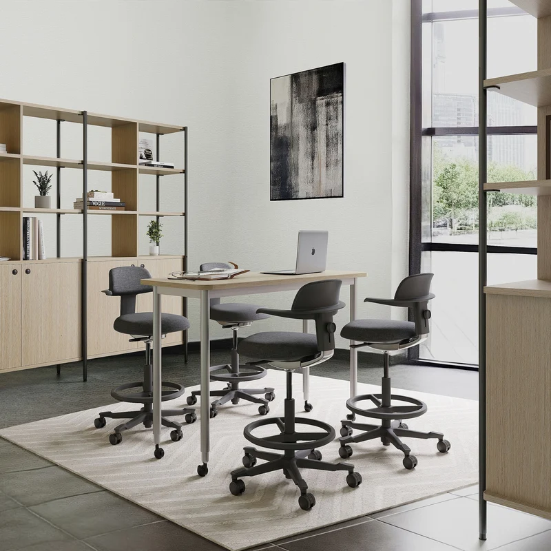 B-Ware hjh OFFICE Arbeitsstuhl Drehstuhl TOP WORK 40 Stoff Stuhl SIEHE TEXT/FOTO