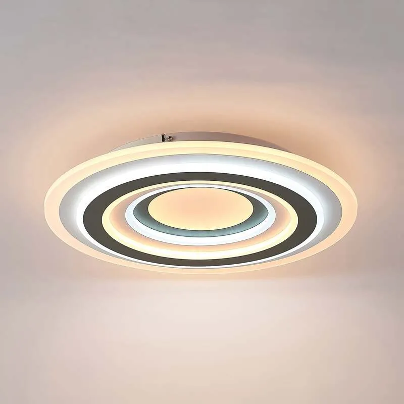 B-Ware Lindby Deckenleuchte Lampe LED dimmbar weiß anthrazit opal SIEHE TEXT