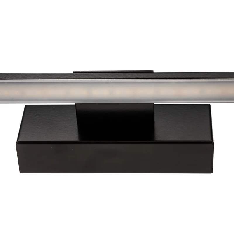B-Ware Miroir Wandleuchte Wandlampe LED schwarz Aluminium Kunststoff 60 cm 3000K