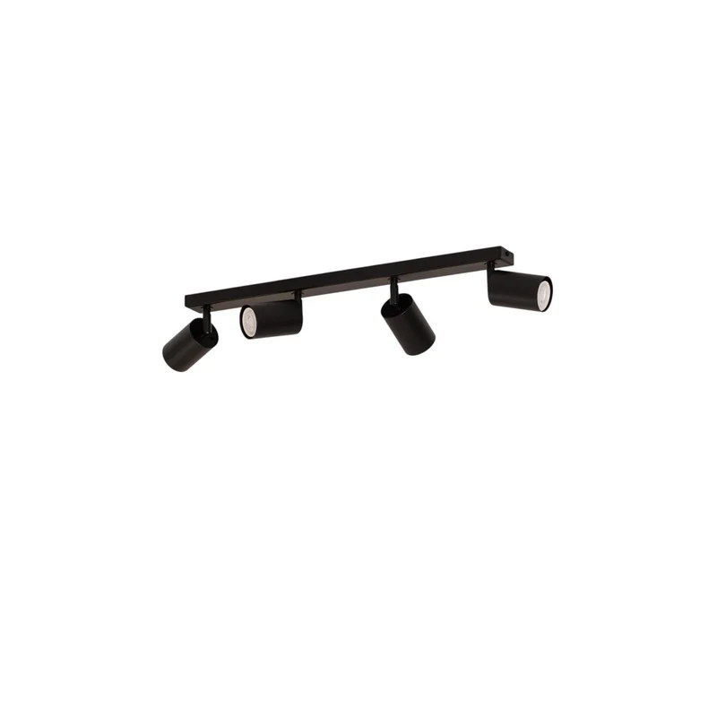 B-Ware SIGMA Deckenstrahler Zoom Deckenleuchte Deckenlampe 4-flg. Leuchte Lampe schwarz