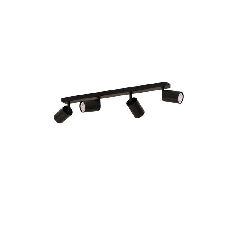 B-Ware SIGMA Deckenstrahler Zoom Deckenleuchte Deckenlampe 4-flg. Leuchte Lampe schwarz