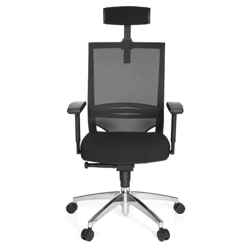 B-Ware hjh OFFICE Bürostuhl Chefsessel PORTO MAX HIGH Sitz Netz schwarz SIEHE TEXT