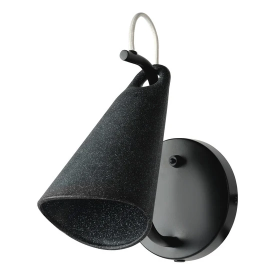 B-Ware OSRAM Wandleuchte Wandlampe Decor Bell E27 Schwarz Innenbereich