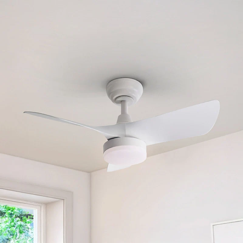 B-Ware Schuller Valencia Deckenventilator Ventilator LED Tropic Weiß Fernbedienung CCT