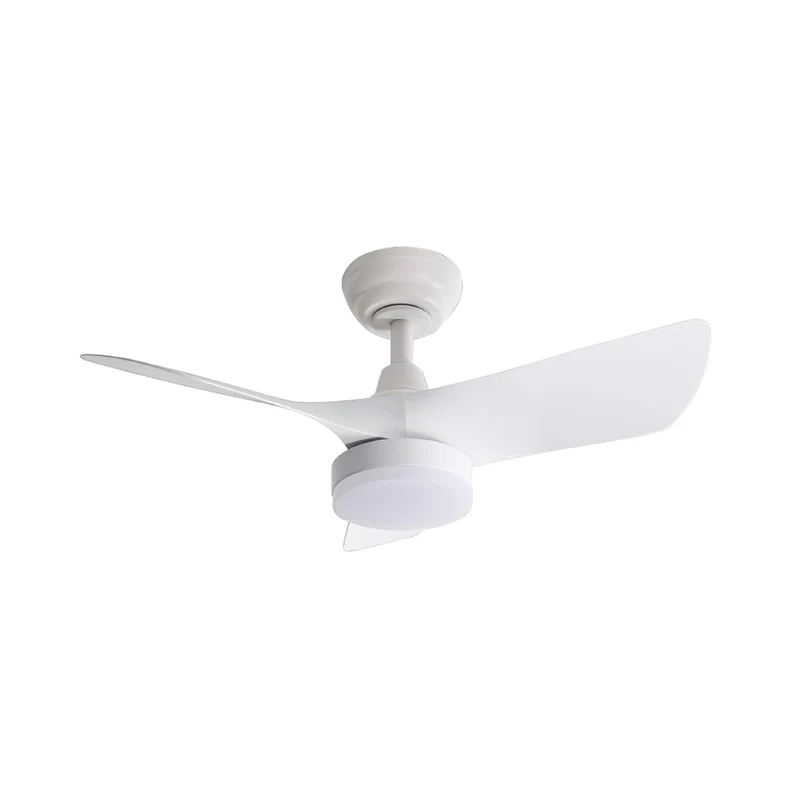 B-Ware Schuller Valencia Deckenventilator Ventilator LED Tropic Weiß Fernbedienung CCT