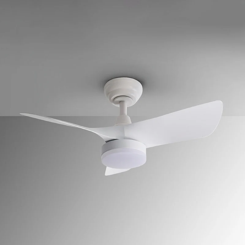 B-Ware Schuller Valencia Deckenventilator Ventilator LED Tropic Weiß Fernbedienung CCT