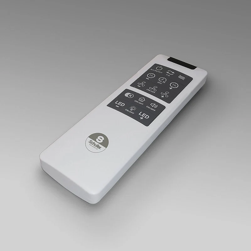 B-Ware Schuller Valencia Deckenventilator Ventilator LED Tropic Weiß Fernbedienung CCT