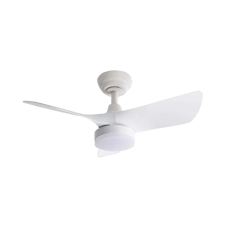 B-Ware Schuller Valencia Deckenventilator Ventilator LED Tropic Weiß Fernbedienung CCT