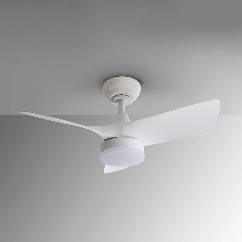 B-Ware Schuller Valencia Deckenventilator Ventilator LED Tropic Weiß Fernbedienung CCT