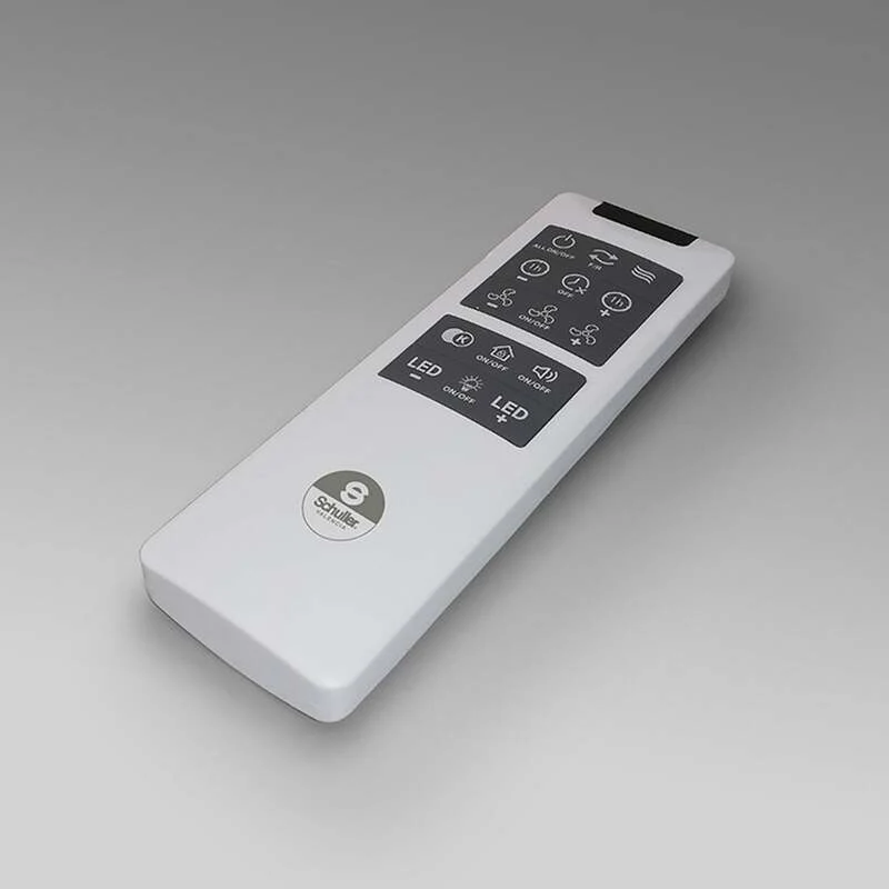 B-Ware Schuller Valencia Deckenventilator Ventilator LED Tropic Weiß Fernbedienung CCT
