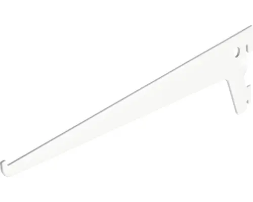 40x B-Ware Dolle Träger Regalträger Winkelbodenträger Stahl Weiß 1-reihig 300 mm 40 STÜCK
