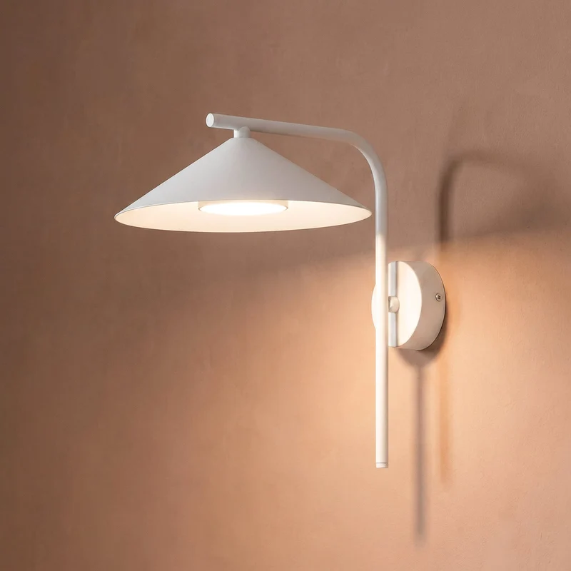 B-Ware Lume Wandleuchte Wandlampe Lume S Metall greige GX53 Wohnzimmer Flur Esszimmer