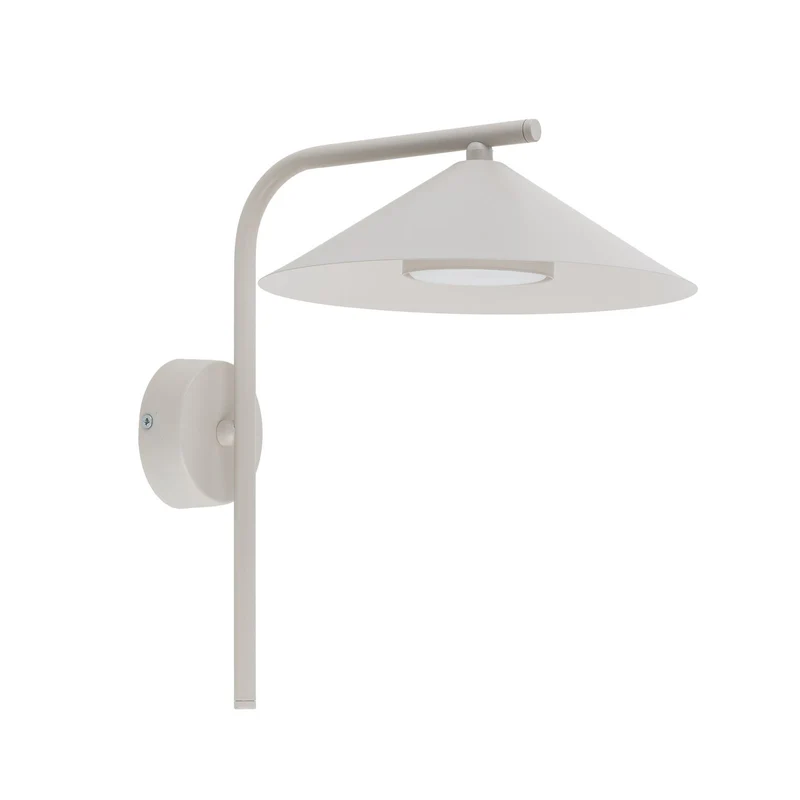 B-Ware Lume Wandleuchte Wandlampe Lume S Metall greige GX53 Wohnzimmer Flur Esszimmer
