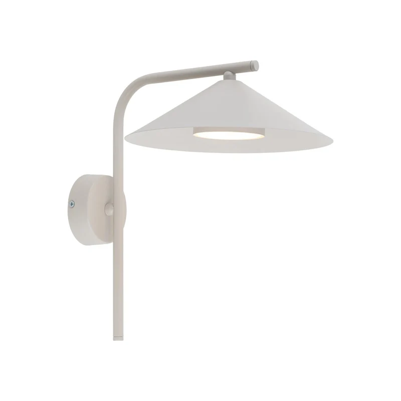 B-Ware Lume Wandleuchte Wandlampe Lume S Metall greige GX53 Wohnzimmer Flur Esszimmer