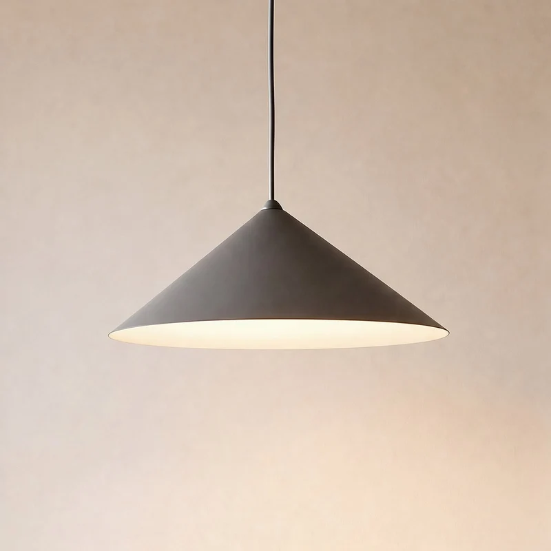 B-Ware Lume Hängeleuchte Pendelleuchte Braun Metall Kunststoff GX53 40 cm