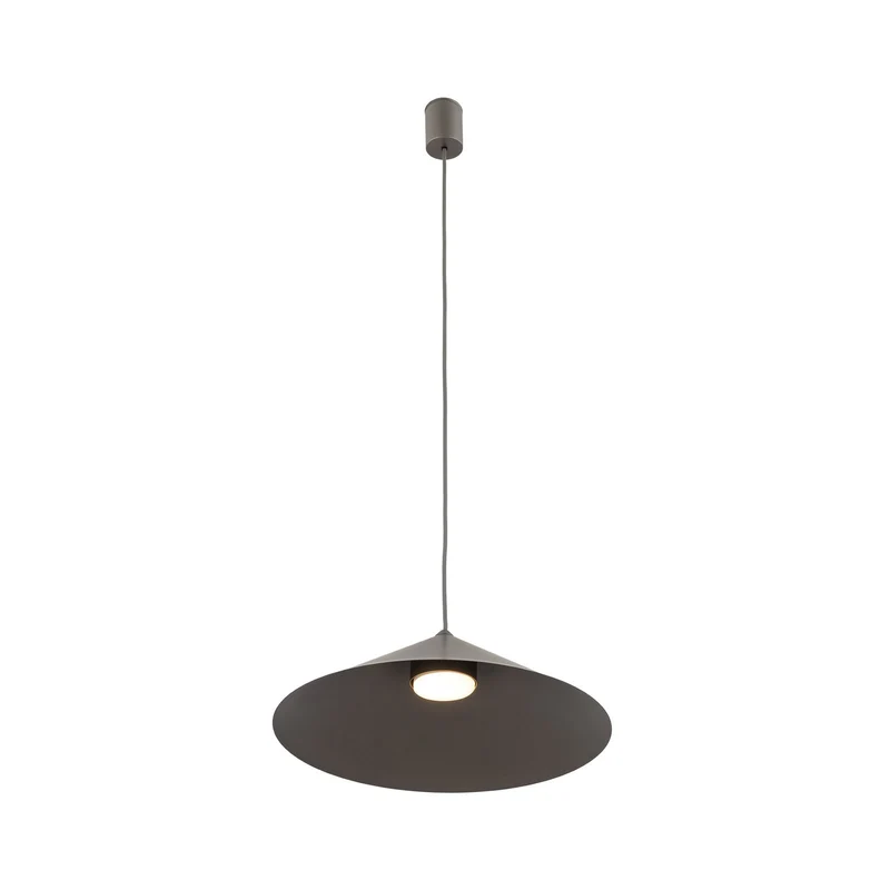 B-Ware Lume Hängeleuchte Pendelleuchte Braun Metall Kunststoff GX53 40 cm
