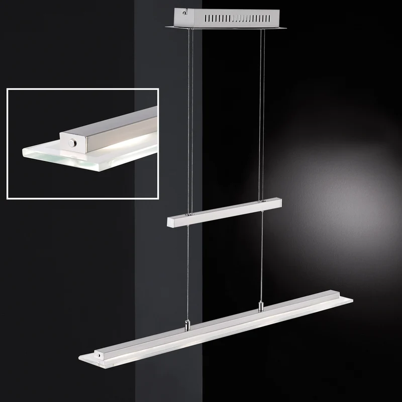 B-Ware FISCHER & HONSEL LED-Pendelleuchte Tenso Hängeleuchte Dimmer LED SIEHE TEXT/FOTO