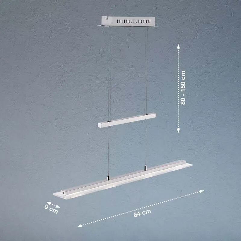 B-Ware FISCHER & HONSEL LED-Pendelleuchte Tenso Hängeleuchte Dimmer LED SIEHE TEXT/FOTO