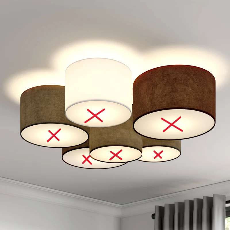 B-Ware Lindby Laurenz Deckenlampe Deckenleuchte Lampe Leuchte E27 SIEHE TEXT/FOTO
