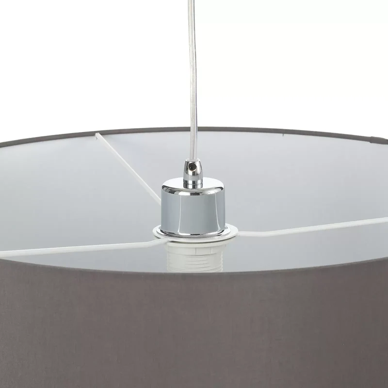 B-Ware Helestra Certo Hängelampe Hängeleuchte Deckenlampe Lampe Zylinder 2fl. anthrazit