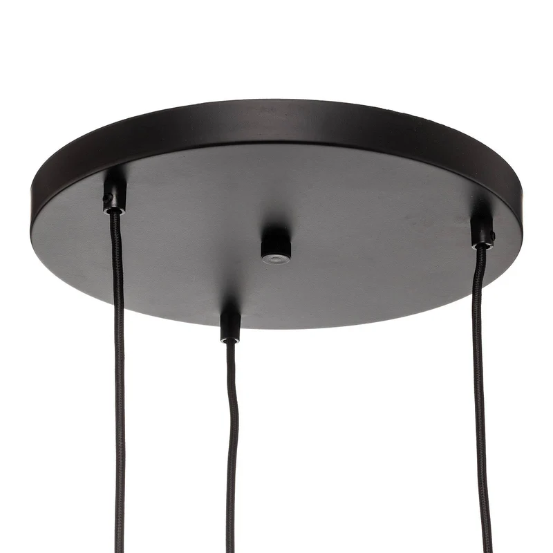 B-Ware Euluna Hängeleuchte Kaja Hängelampe Deckenlampe E27 dreiflammig Glasschirme klar