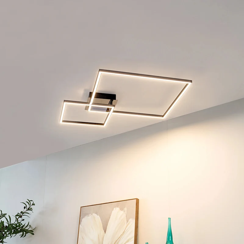 B-Ware Lindby LED-Deckenleuchte Panja Deckenlampe Deckenlicht 67 cm SIEHE TEXT/FOTO