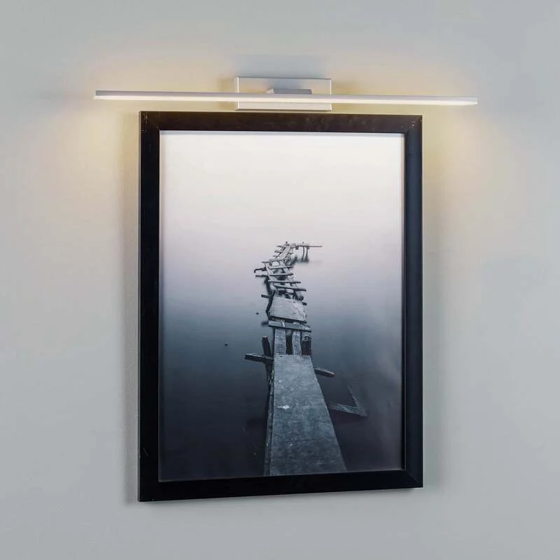 B-Ware LED-Wandleuchte Miroir 60 cm alu 3000K Wandlampe Lampe Leuchte Spot SIEHE TEXT