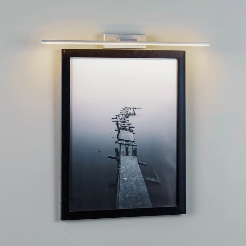 B-Ware LED-Wandleuchte Miroir 60 cm alu 3000K Wandlampe Lampe Leuchte Spot SIEHE TEXT