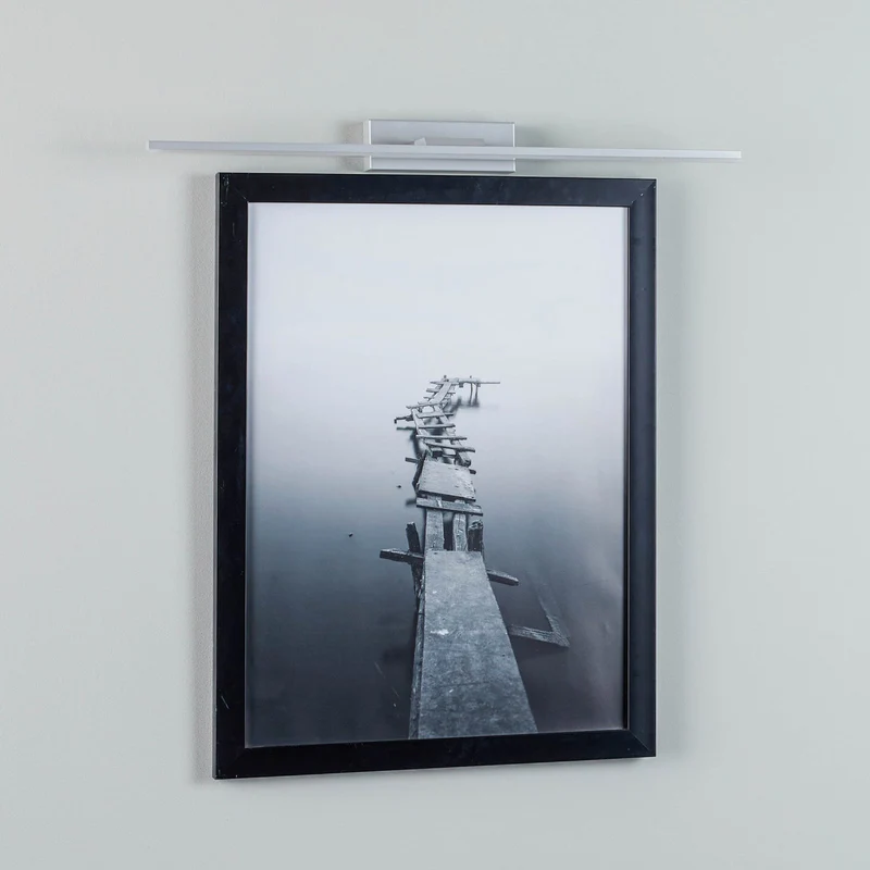 B-Ware LED-Wandleuchte Miroir 60 cm alu 3000K Wandlampe Lampe Leuchte Spot SIEHE TEXT