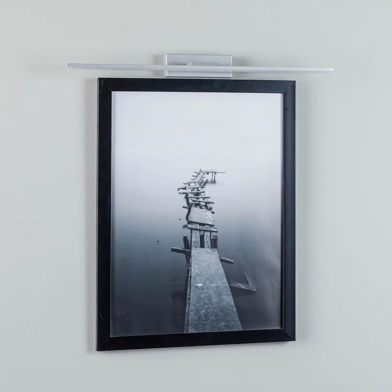 B-Ware LED-Wandleuchte Miroir 60 cm alu 3000K Wandlampe Lampe Leuchte Spot SIEHE TEXT
