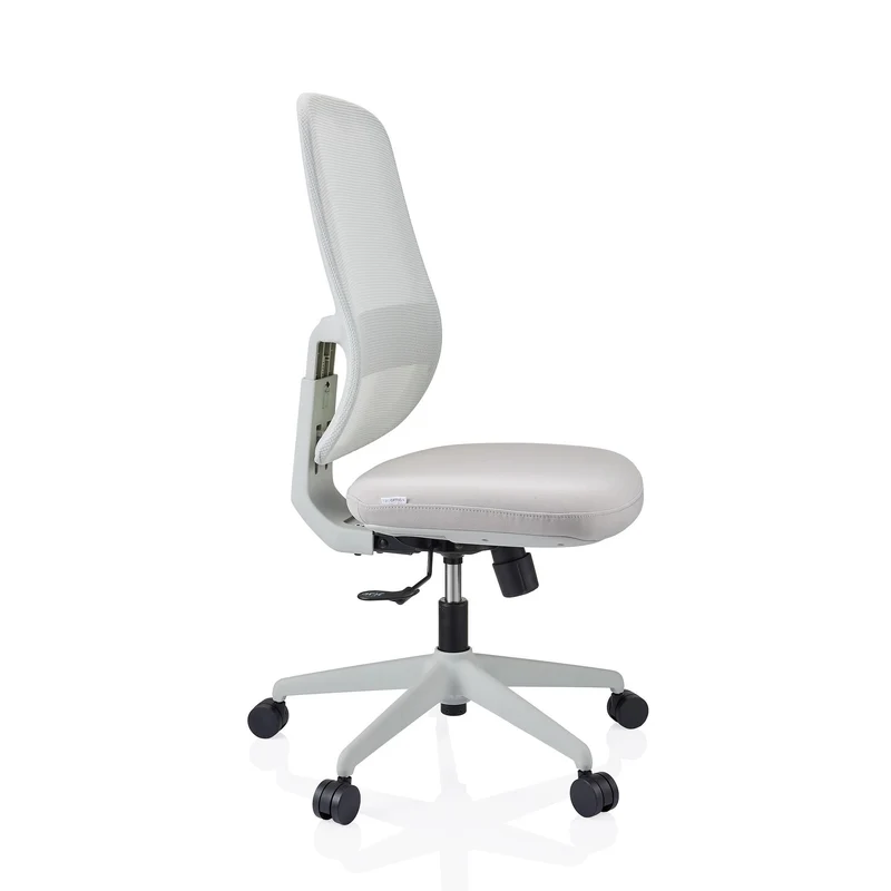B-Ware hjh OFFICE Bürostuhl Drehstuhl Stuhl Netzstoff Weiß Minoro W Rückenlehne