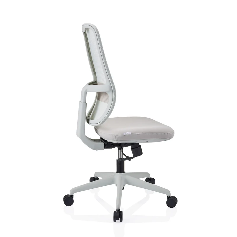 B-Ware hjh OFFICE Bürostuhl Drehstuhl Stuhl Netzstoff Weiß Minoro W Rückenlehne
