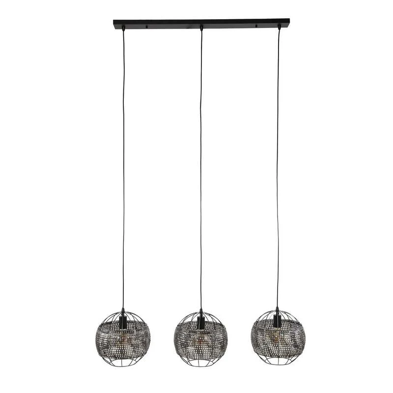 B-Ware Setengah Hängeleuchte Pendelleuchte Metall schwarz braun Leuchte Lampe