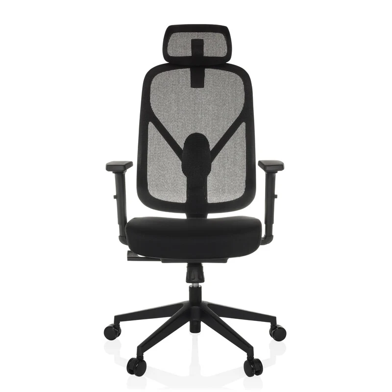 B-Ware Bürostuhl Drehstuhl RALOO ECO Sitz Stoff Rücken Netz schwarz hjh OFFICE Stuhl