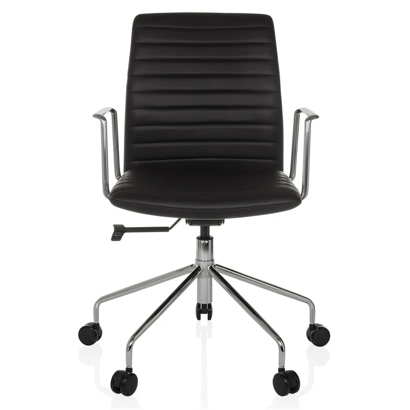 B-Ware hjh OFFICE Bürostuhl Chefsessel Drehstuhl VEMONA 30 Kunstleder Stuhl Schwarz