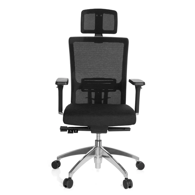 B-Ware hjh OFFICE Bürostuhl Chefsessel Drehstuhl ASTRA LUX schwarz SIEHE TEXT