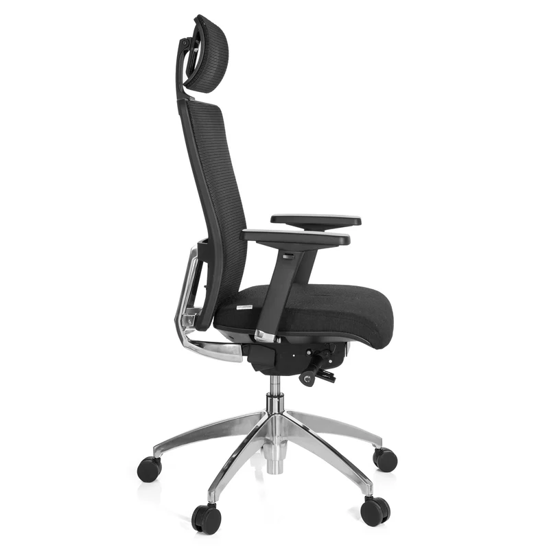 B-Ware hjh OFFICE Bürostuhl Chefsessel Drehstuhl ASTRA LUX schwarz SIEHE TEXT