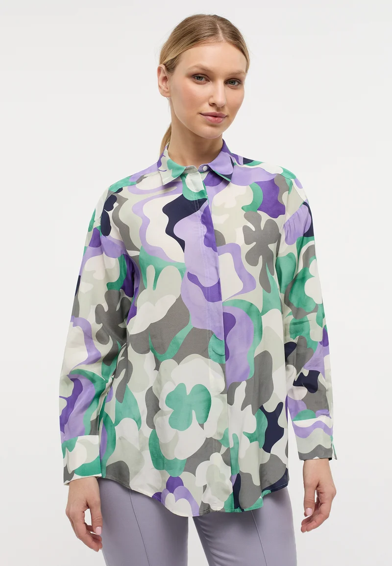 Bluse Viskose Langarm