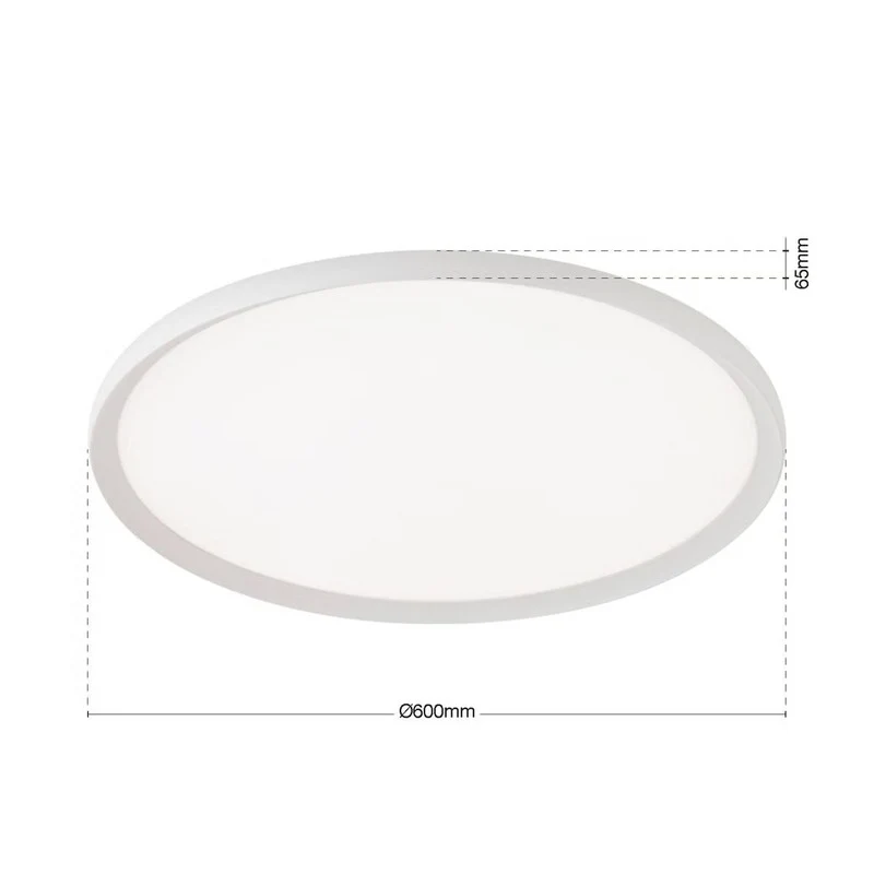 B-Ware Orion Leuchte Lampe Deckenleuchte Deckenelement LED Weiß rund dimmbar Wohnzimmer