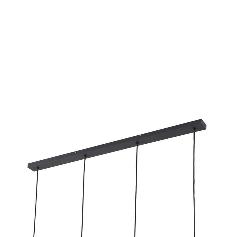 B-Ware Lindby Hängeleuchte Hildur LED Pendelleuchte Lampe Licht dimmbar rauchgrau 118cm