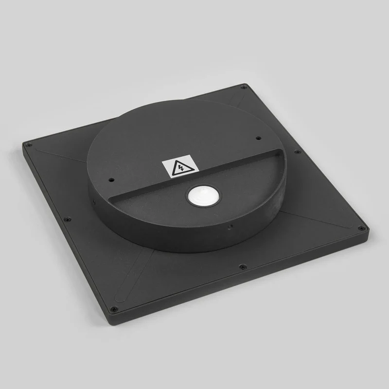 B-Ware Lucande Deckenleuchte Außenlampe LED Sensor Mabella dunkelgrau weiß IP65