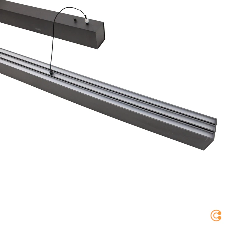 B-Ware Paul Neuhaus Pendelleuchte Hängelampe LED ADRIANA SQUARE anthrazit dimmbar CCT
