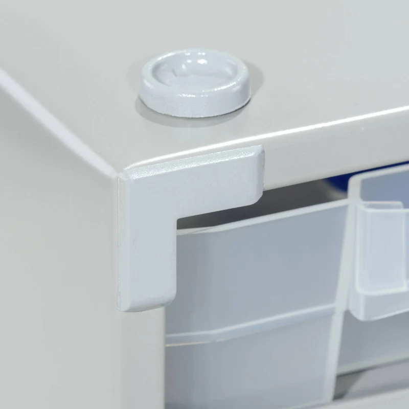 B-Ware Allit Kleinteilemagazin Aufbewahrungsbox Magazin VP Pro M Stahlblech 12 Schübe