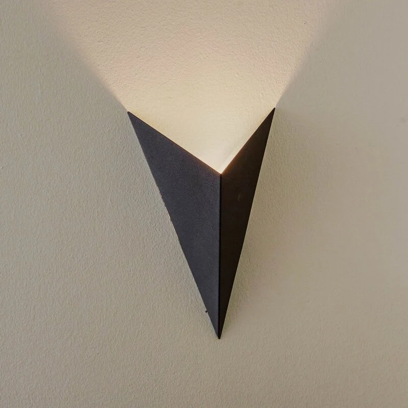 B-Ware EMIBIG LIGHTING Wandleuchte Form 4, schwarz, 19 x 30 cm Wandlampe Lampe Leuc289