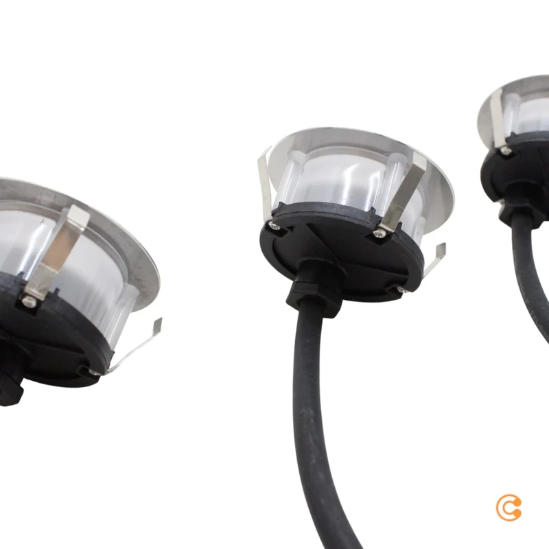 B-Ware Paulmann Einbauleuchte Spot LED Plug Shine Set Leuchte silber warmweiß dimmbar