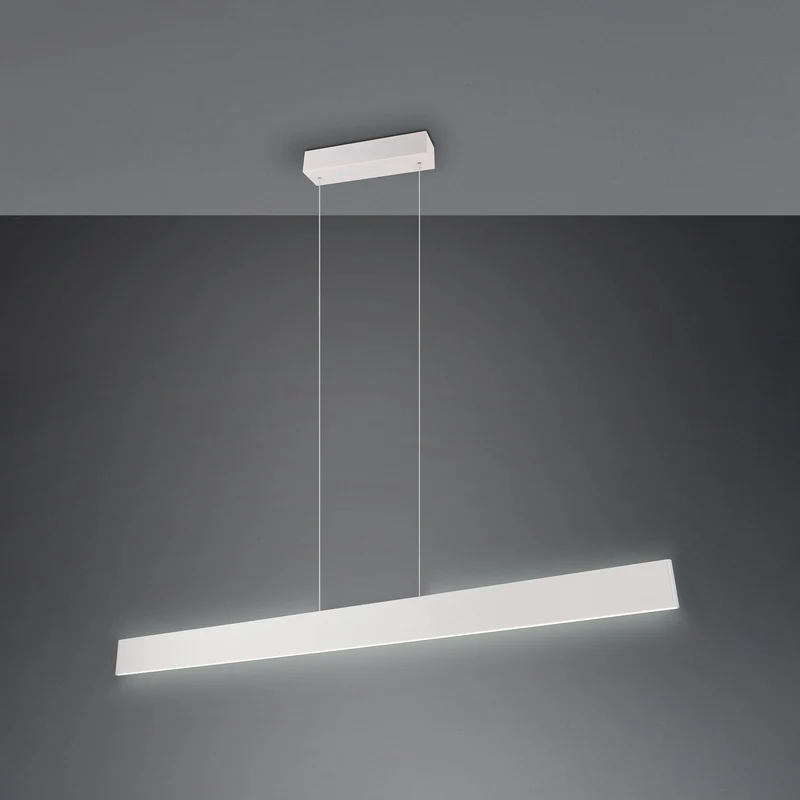 B-Ware Trio Lighting Hängeleuchte Pendelleuchte LED Galway hellgrau dimmbar Touch CCT